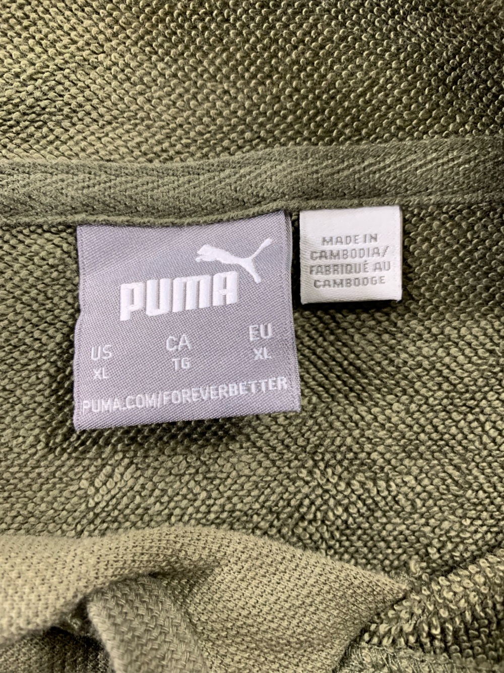 Pre loved PUMA hoodie mens size XL - Picture 4 of 5
